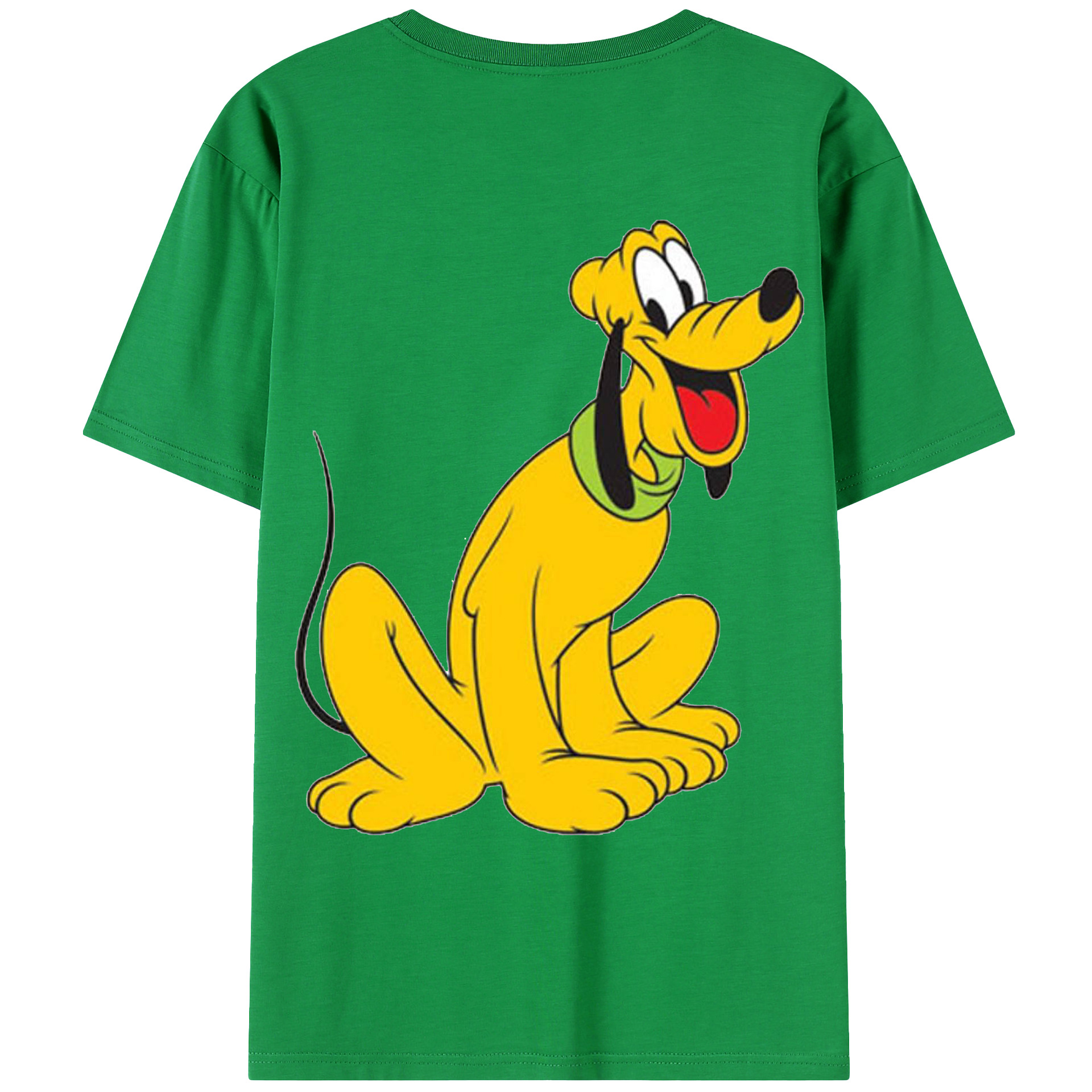 ミッキーマウス Mickey Mouse レディース半袖Tシャツ(バックプリント)