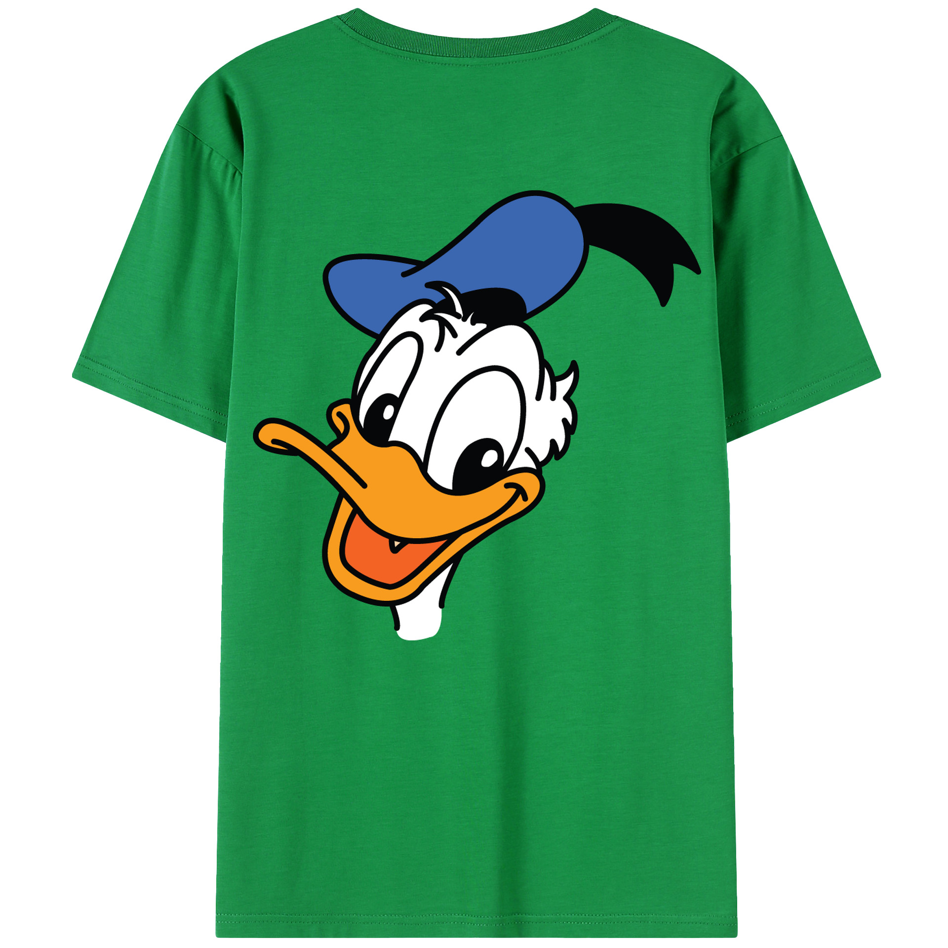 （画像用） ミッキーマウス Mickey Mouse レディース半袖Tシャツ(バックプリント)