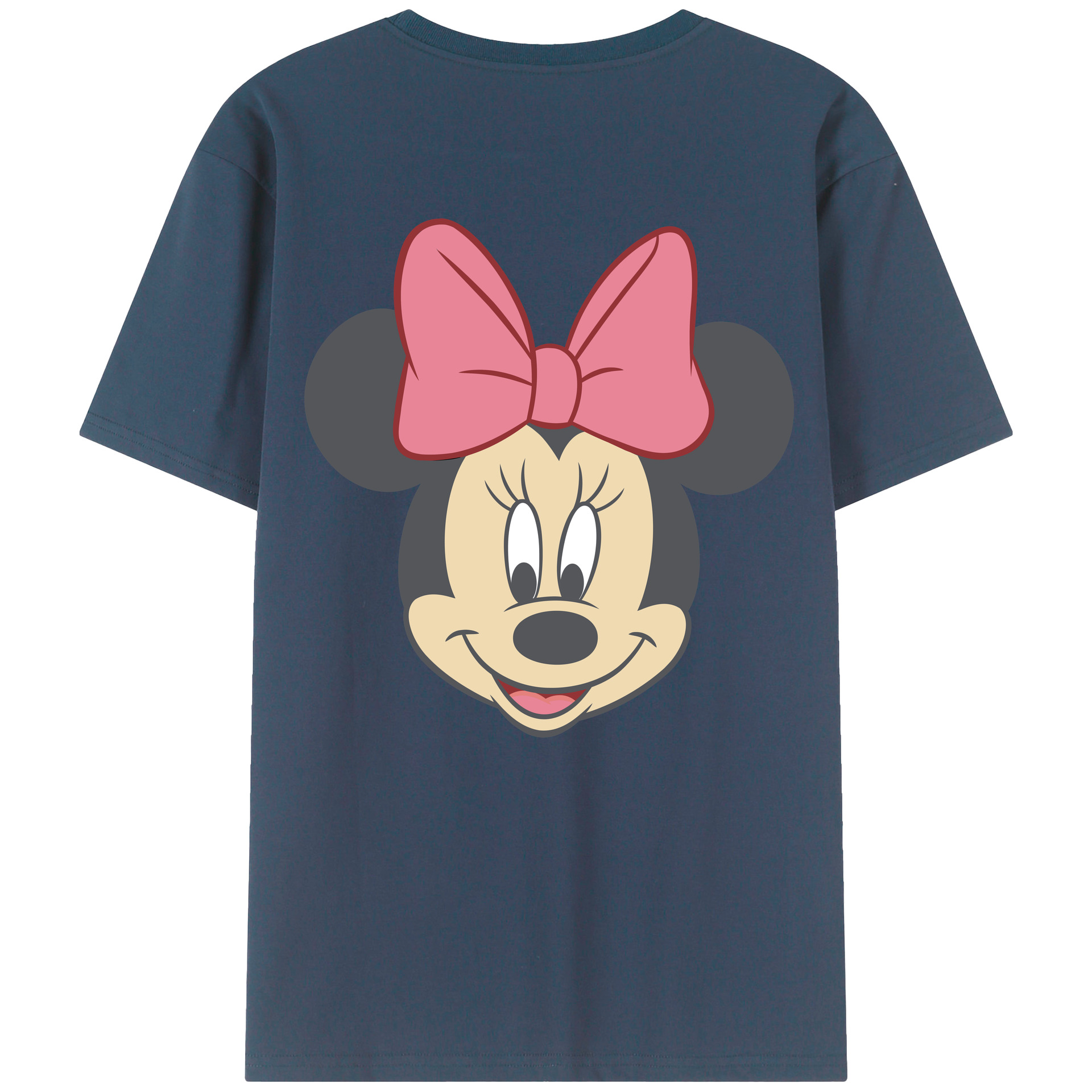 （画像用） ミッキーマウス Mickey Mouse レディース半袖Tシャツ(バックプリント)