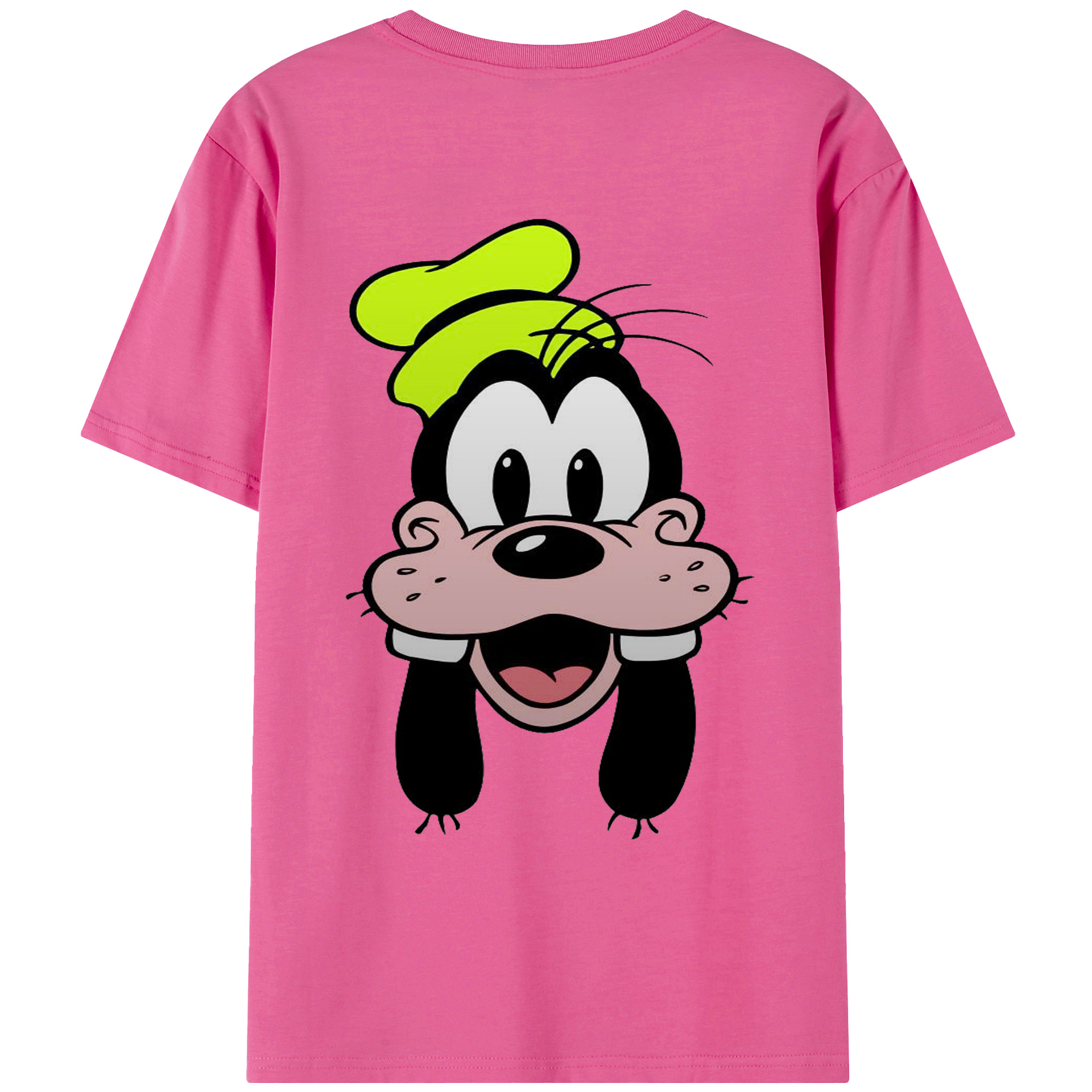 （画像用） ミッキーマウス Mickey Mouse レディース半袖Tシャツ(バックプリント)