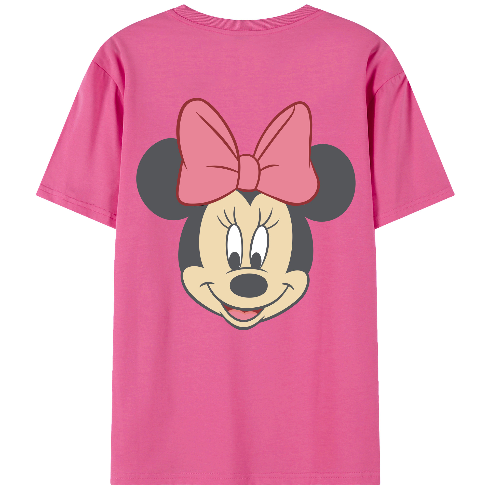 （画像用） ミッキーマウス Mickey Mouse レディース半袖Tシャツ(バックプリント)