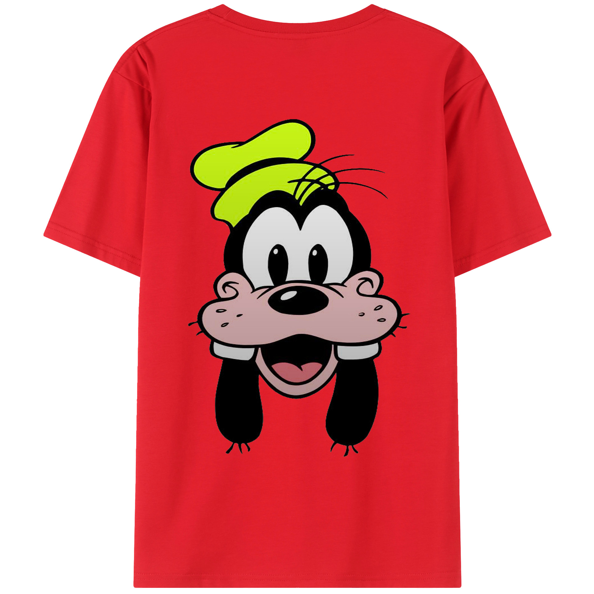（画像用） ミッキーマウス Mickey Mouse レディース半袖Tシャツ(バックプリント)