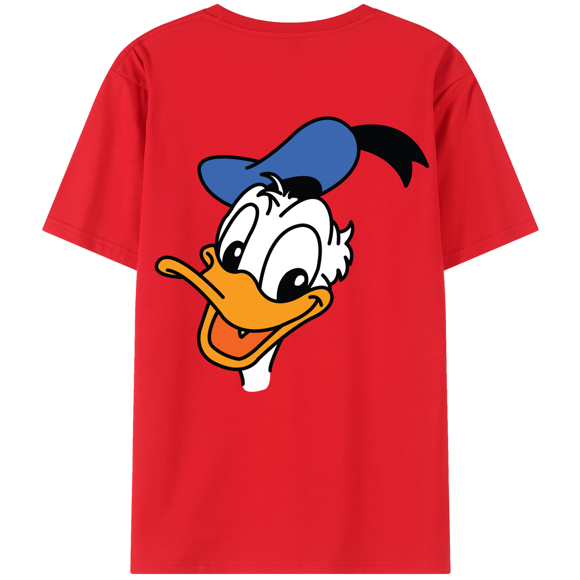 （画像用） ミッキーマウス Mickey Mouse レディース半袖Tシャツ(バックプリント)