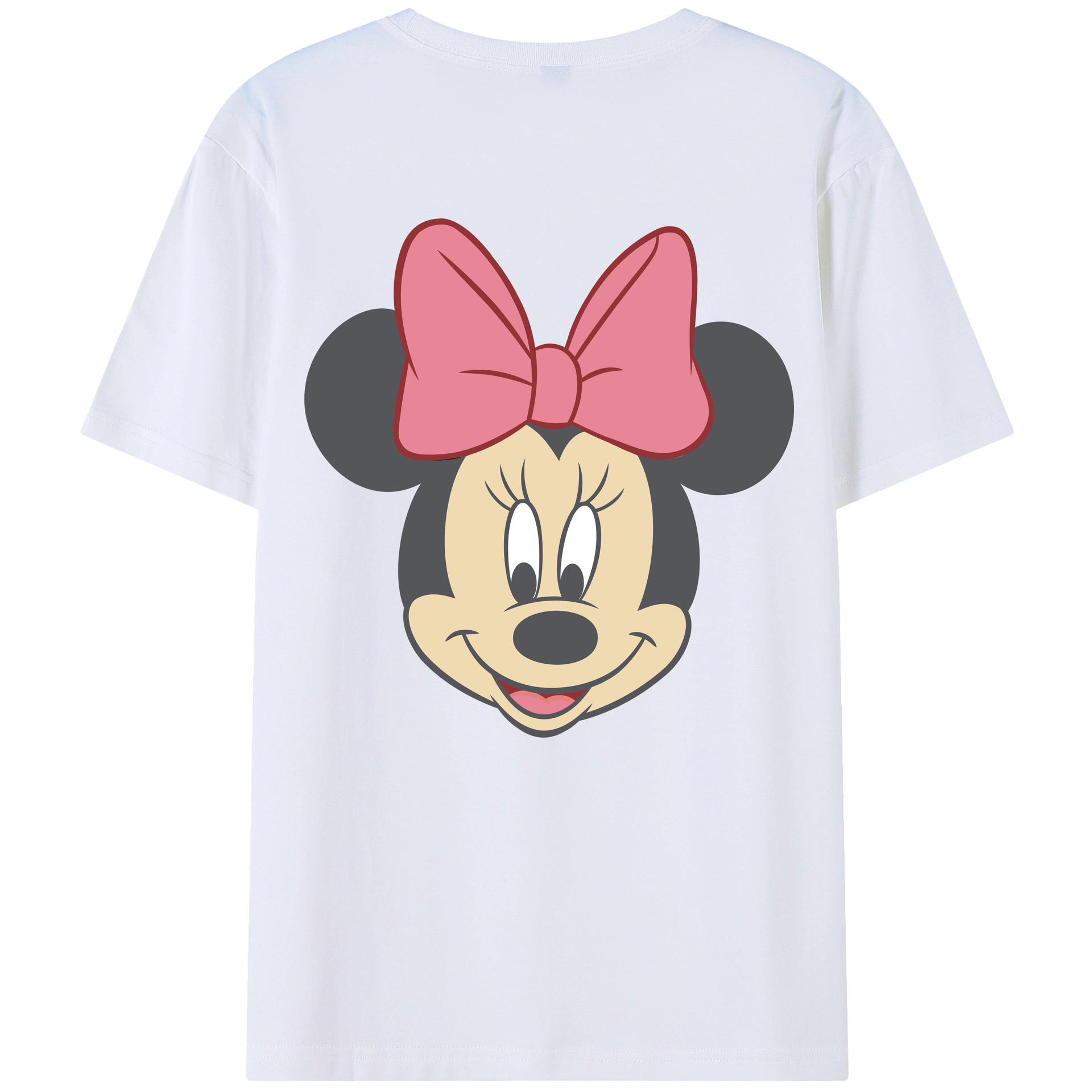 （画像用） ミッキーマウス Mickey Mouse レディース半袖Tシャツ(バックプリント)
