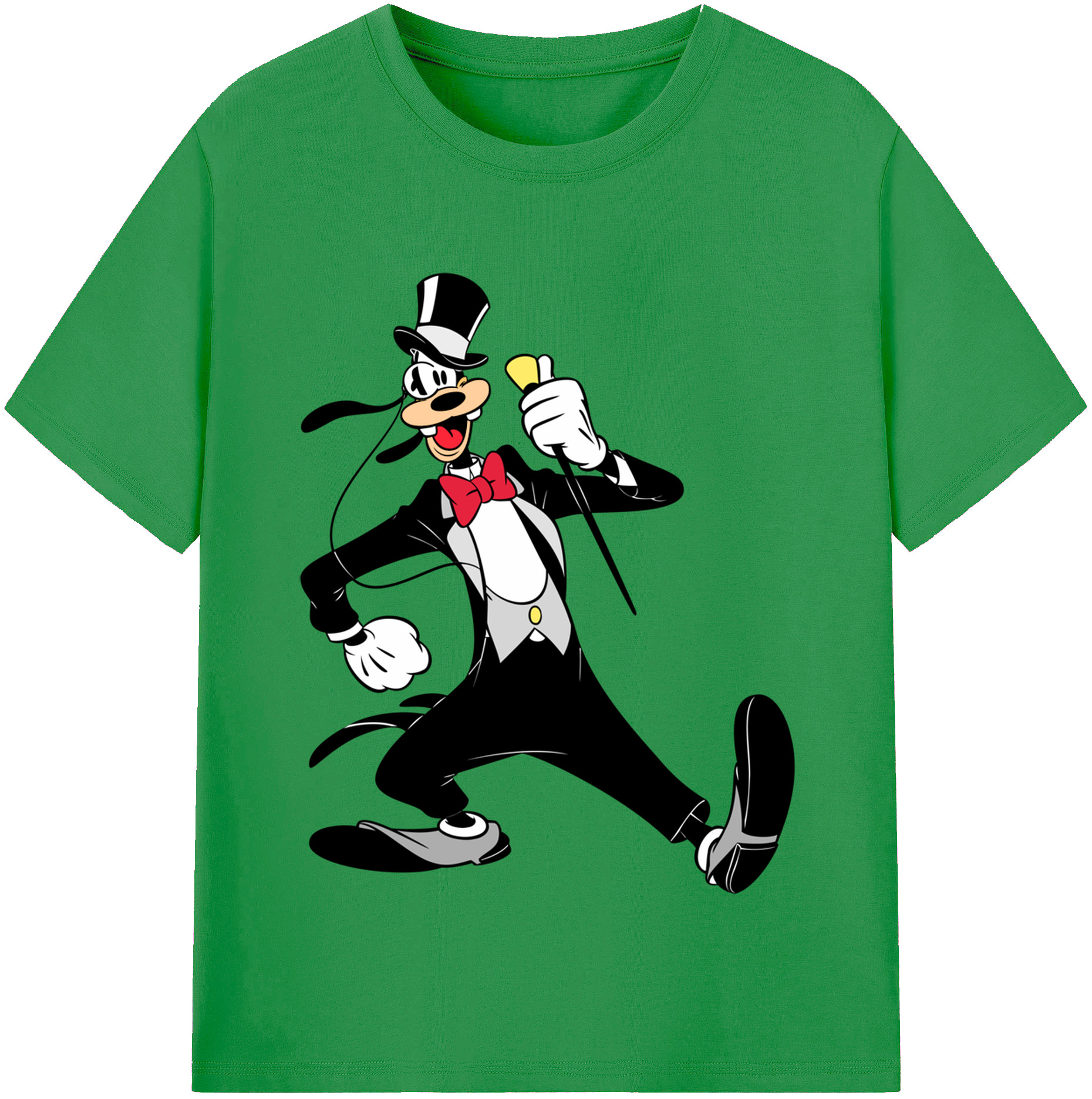 （画像用） ミッキーマウス Mickey Mouse レディースカジュアルプリントTシャツ（綿100％）