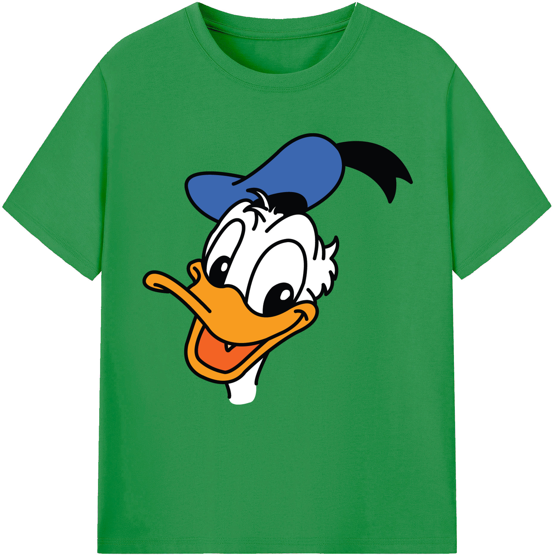 （画像用） ミッキーマウス Mickey Mouse レディースカジュアルプリントTシャツ（綿100％）
