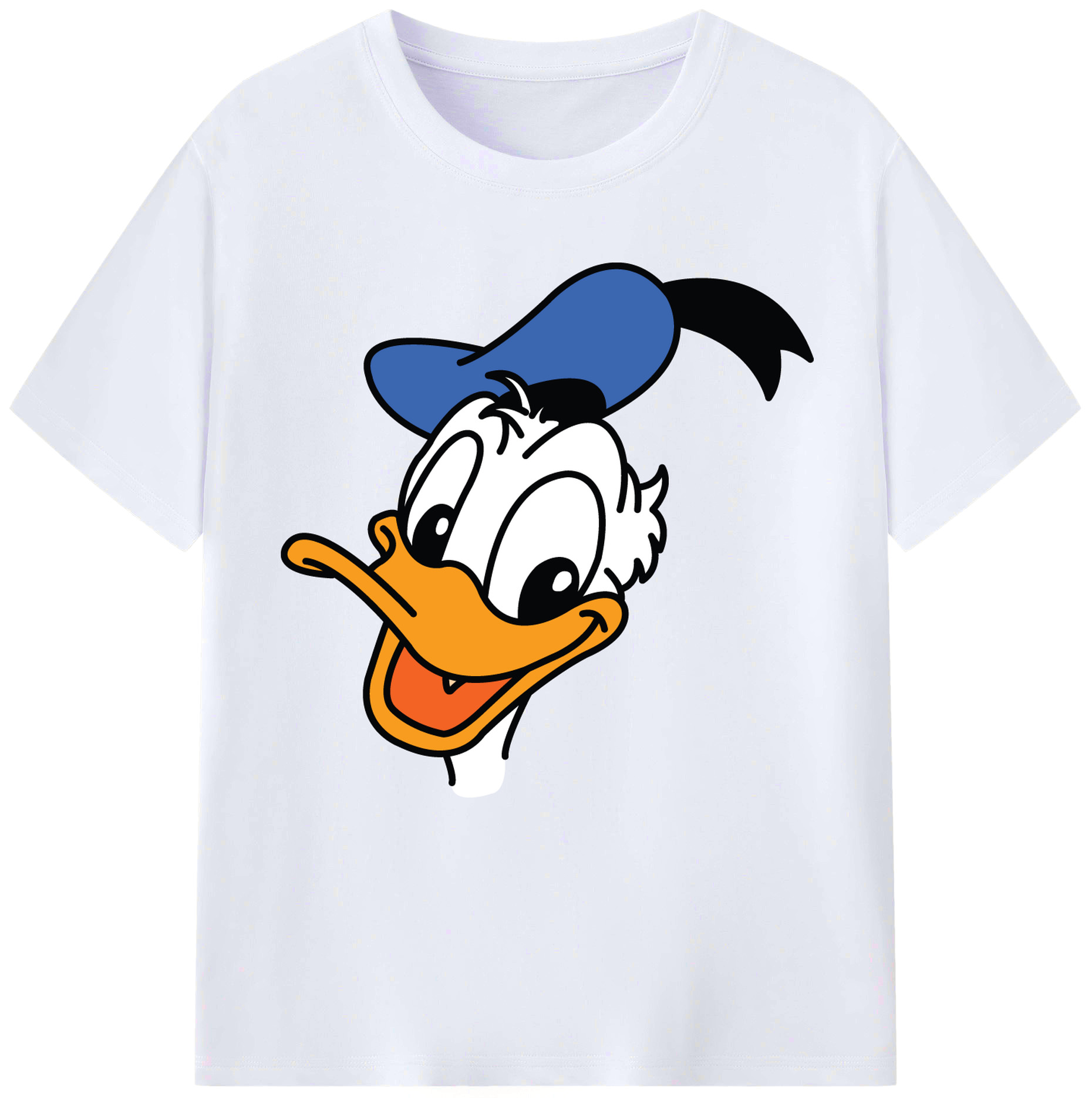 （画像用） ミッキーマウス Mickey Mouse レディースカジュアルプリントTシャツ（綿100％）