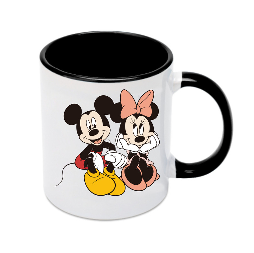 （画像用） ミッキーマウス Mickey Mouse カラーマグカップ