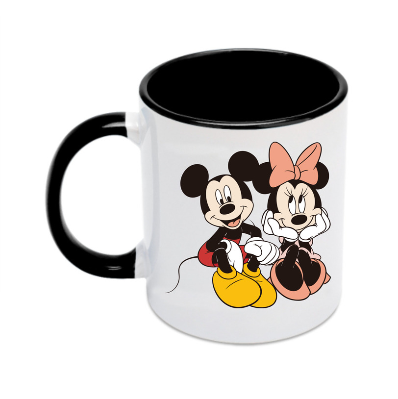 （画像用） ミッキーマウス Mickey Mouse カラーマグカップ
