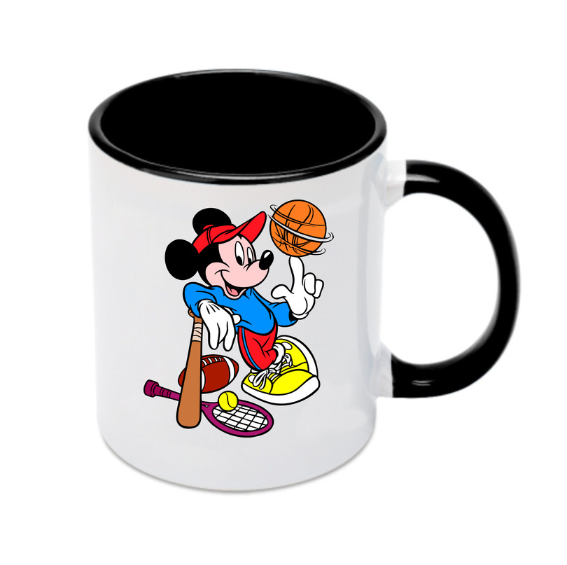 （画像用） ミッキーマウス Mickey Mouse カラーマグカップ