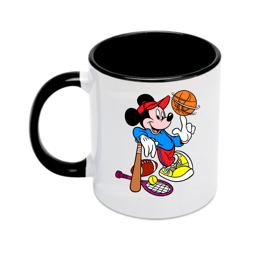 （画像用） ミッキーマウス Mickey Mouse カラーマグカップ