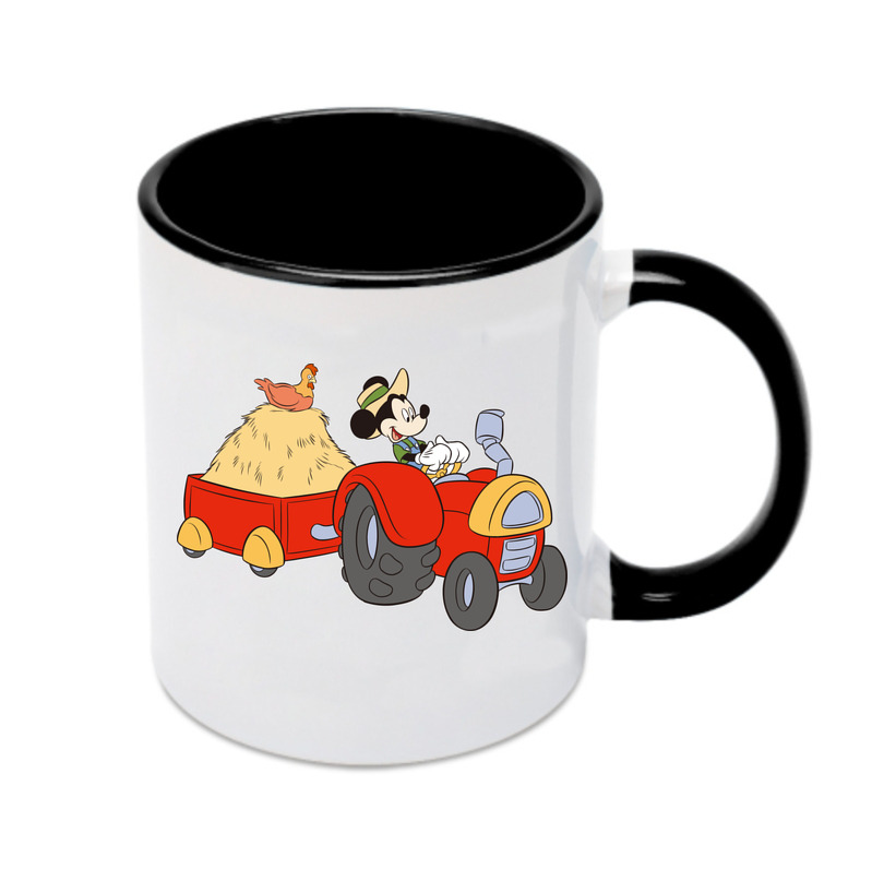 （画像用） ミッキーマウス Mickey Mouse カラーマグカップ