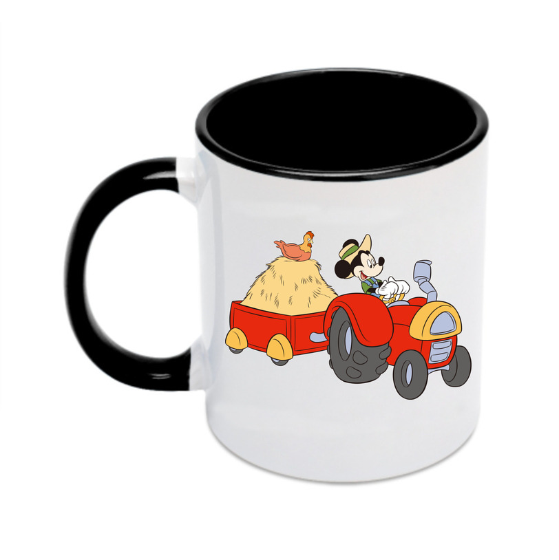 （画像用） ミッキーマウス Mickey Mouse カラーマグカップ