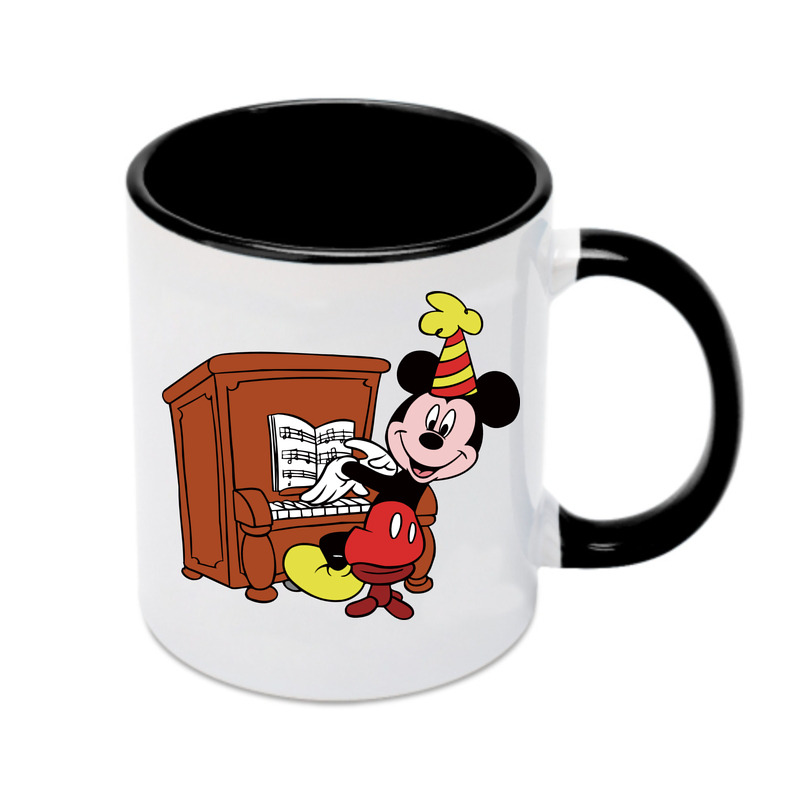（画像用） ミッキーマウス Mickey Mouse カラーマグカップ