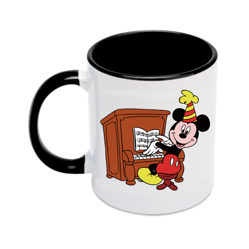 （画像用） ミッキーマウス Mickey Mouse カラーマグカップ