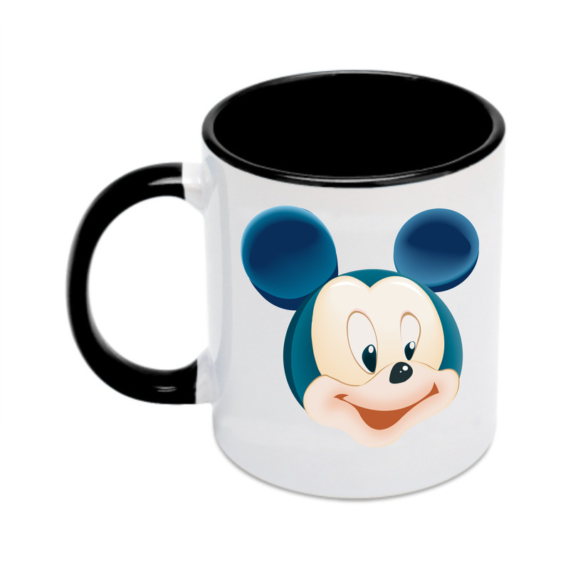 （画像用） ミッキーマウス Mickey Mouse カラーマグカップ