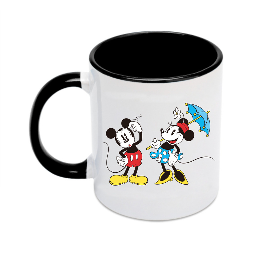 （画像用） ミッキーマウス Mickey Mouse カラーマグカップ