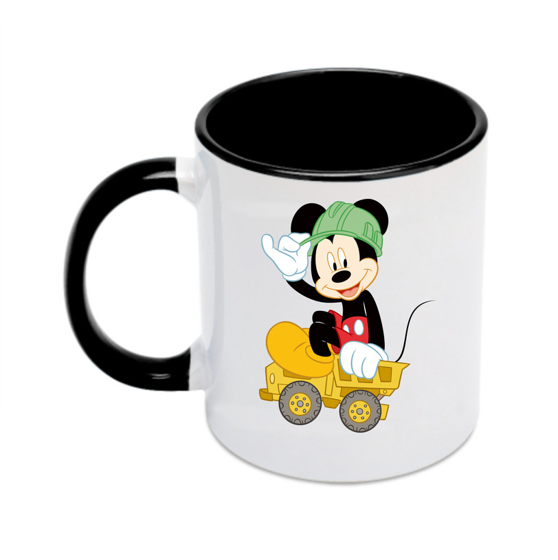 （画像用） ミッキーマウス Mickey Mouse カラーマグカップ