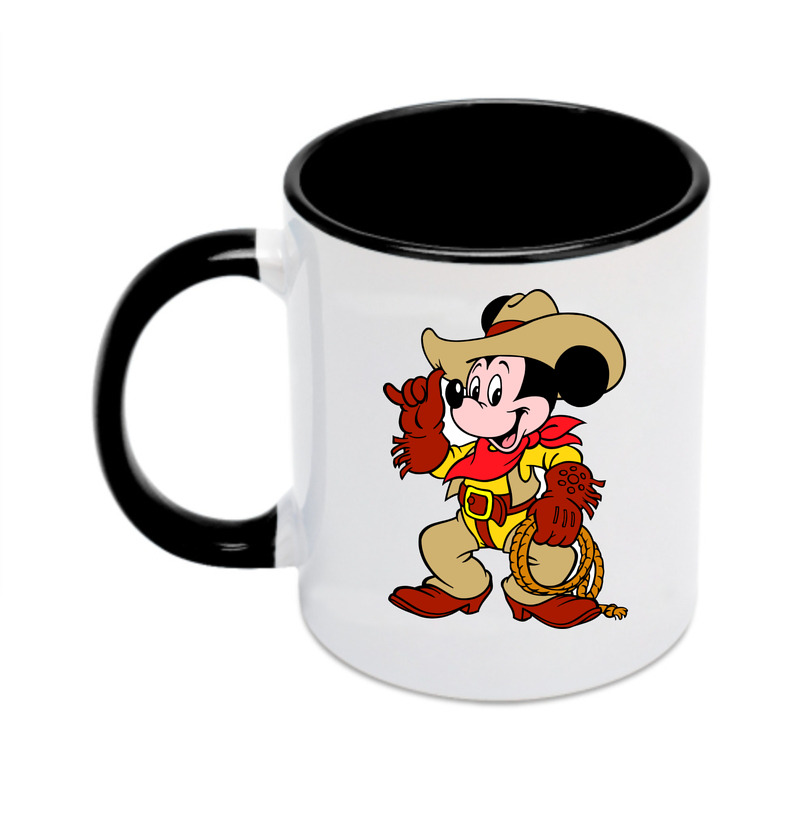 （画像用） ミッキーマウス Mickey Mouse カラーマグカップ