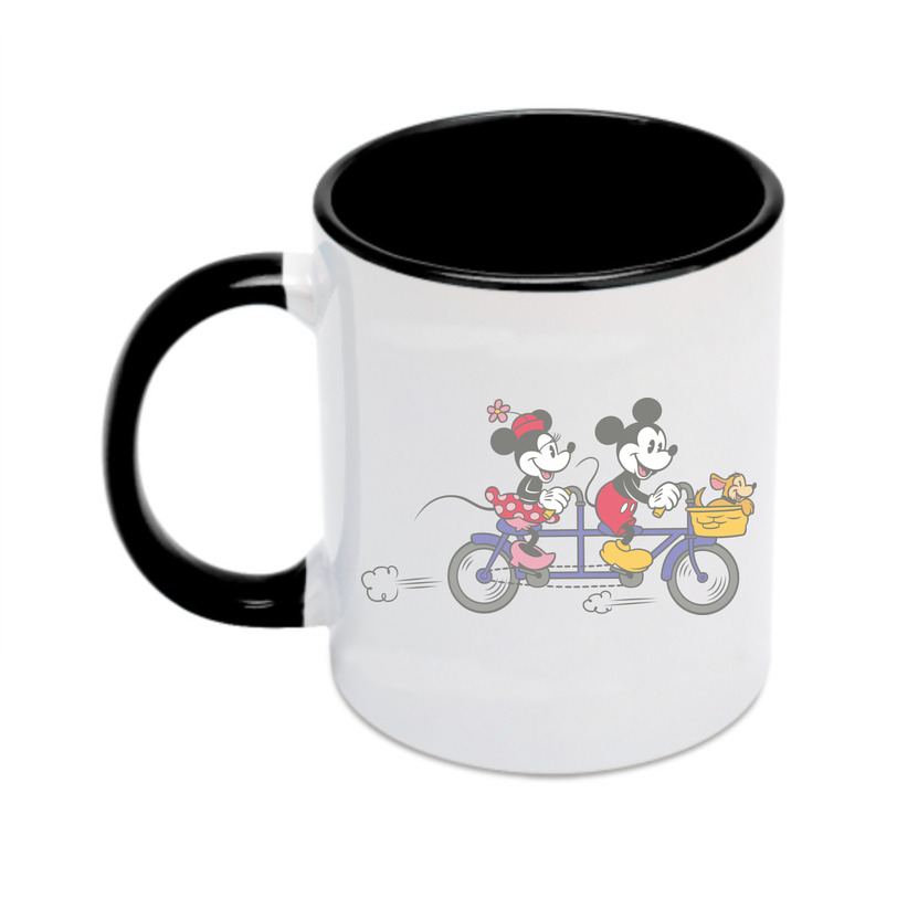 （画像用） ミッキーマウス Mickey Mouse カラーマグカップ