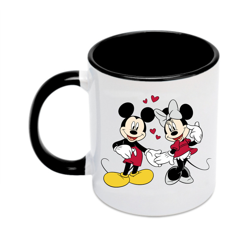 （画像用） ミッキーマウス Mickey Mouse カラーマグカップ