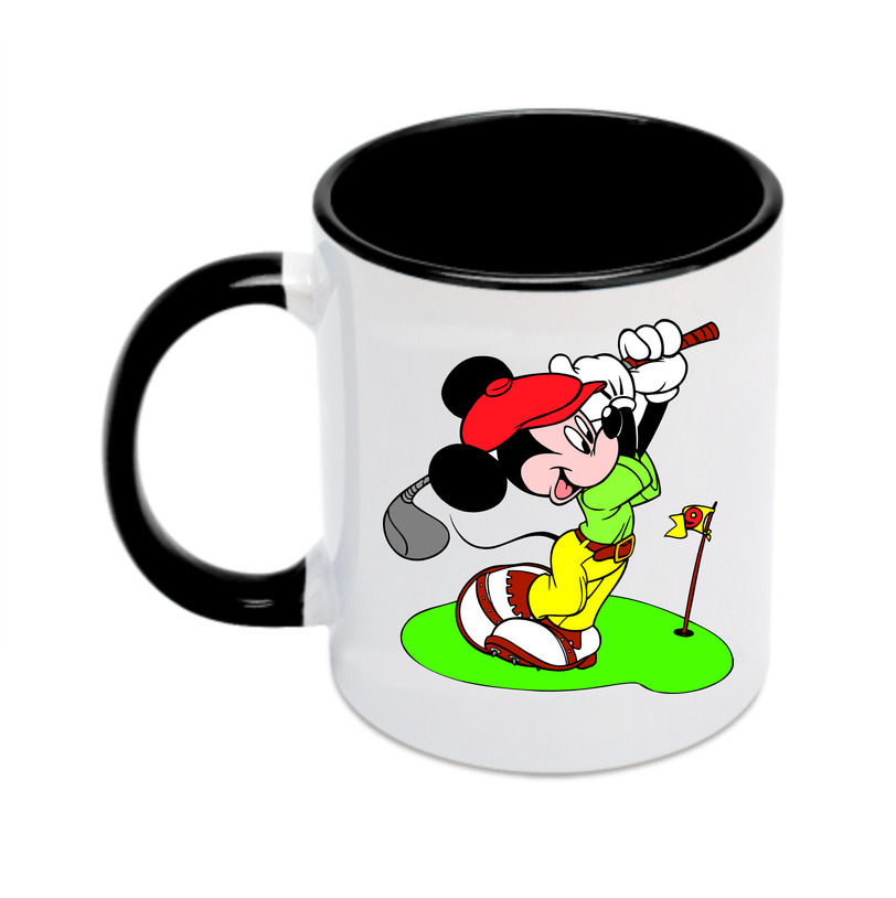 （画像用） ミッキーマウス Mickey Mouse カラーマグカップ