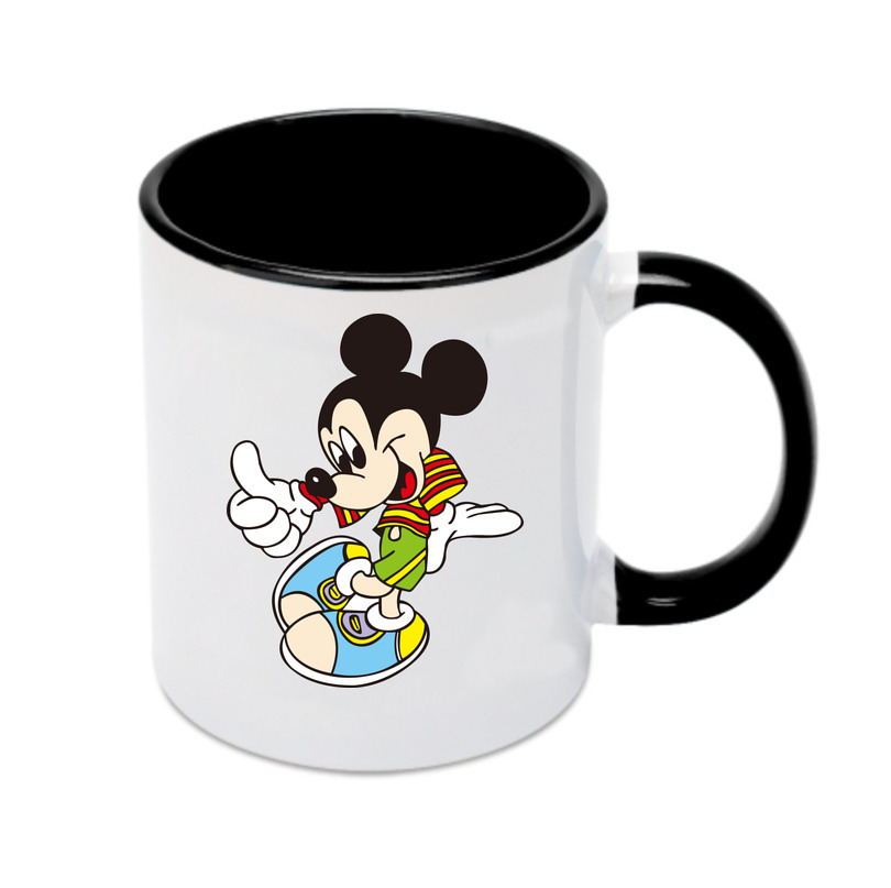 （画像用） ミッキーマウス Mickey Mouse カラーマグカップ