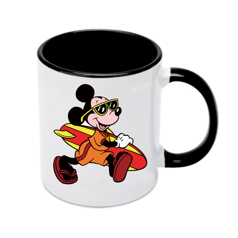 （画像用） ミッキーマウス Mickey Mouse カラーマグカップ