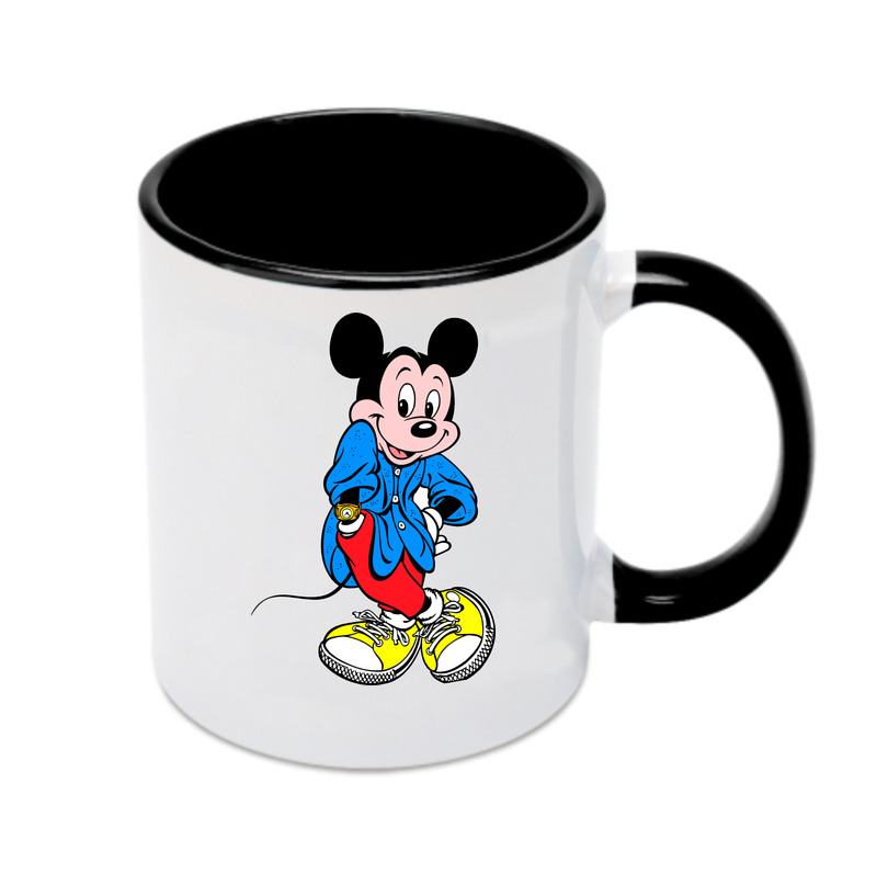 （画像用） ミッキーマウス Mickey Mouse カラーマグカップ