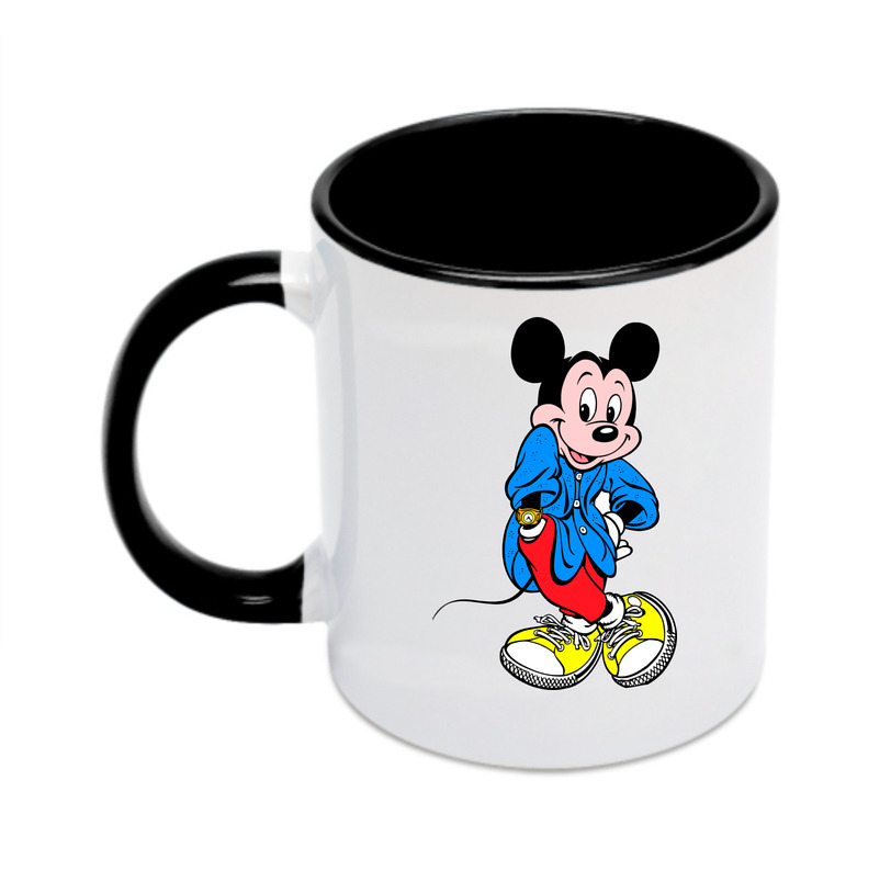 （画像用） ミッキーマウス Mickey Mouse カラーマグカップ