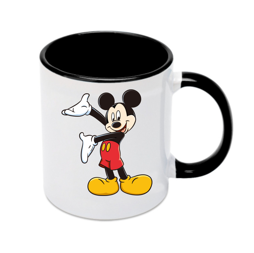 （画像用） ミッキーマウス Mickey Mouse カラーマグカップ