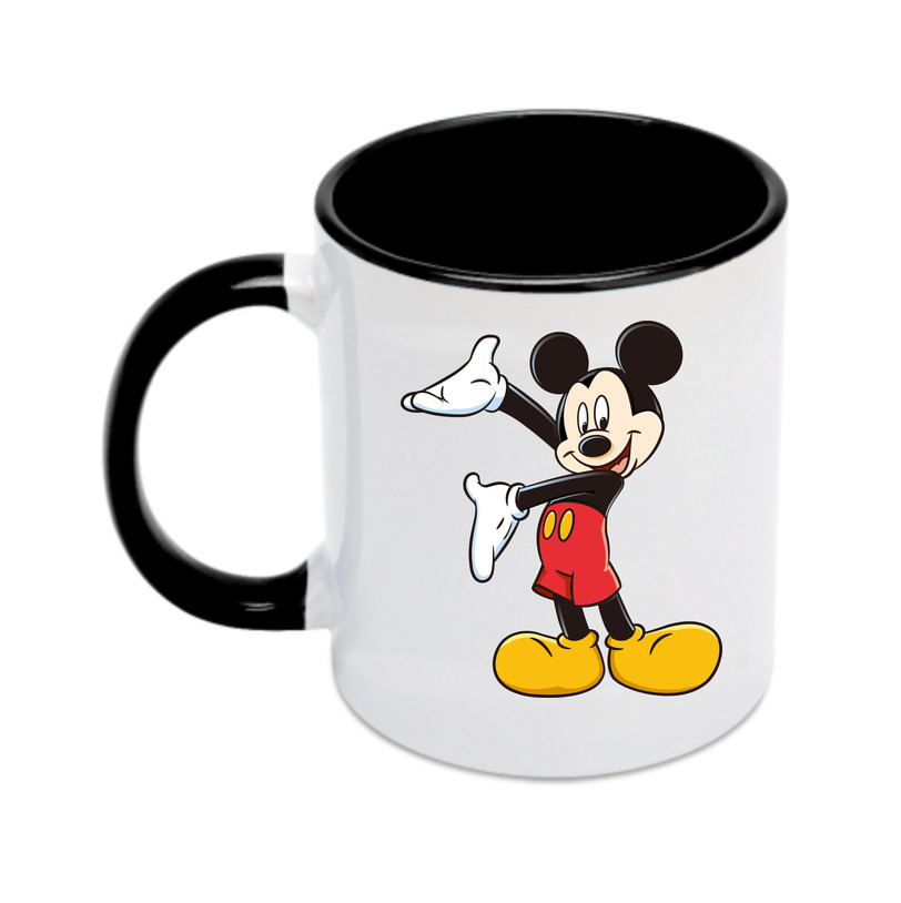 （画像用） ミッキーマウス Mickey Mouse カラーマグカップ
