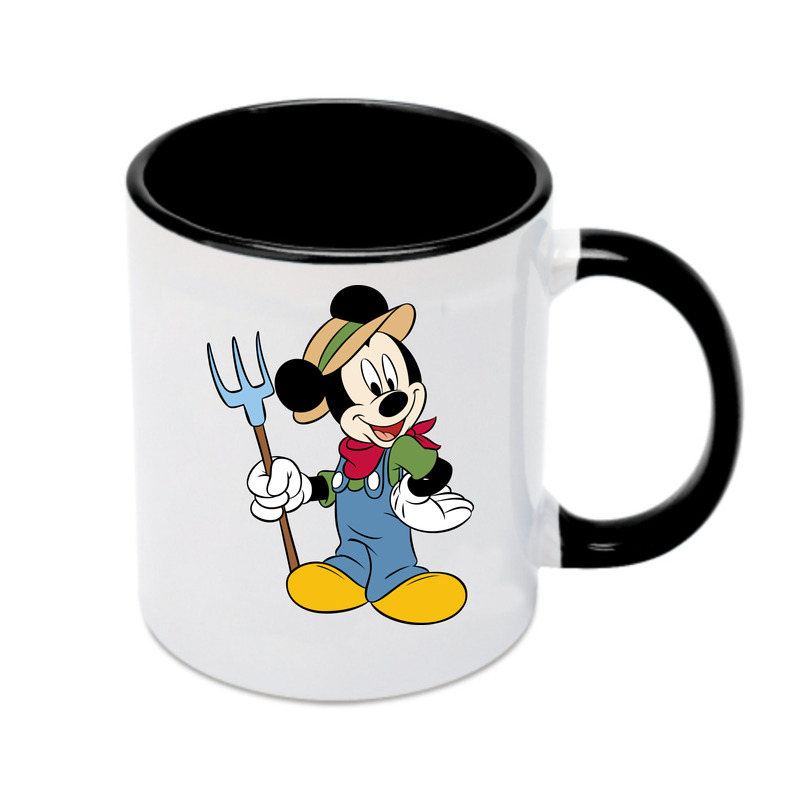 （画像用） ミッキーマウス Mickey Mouse カラーマグカップ