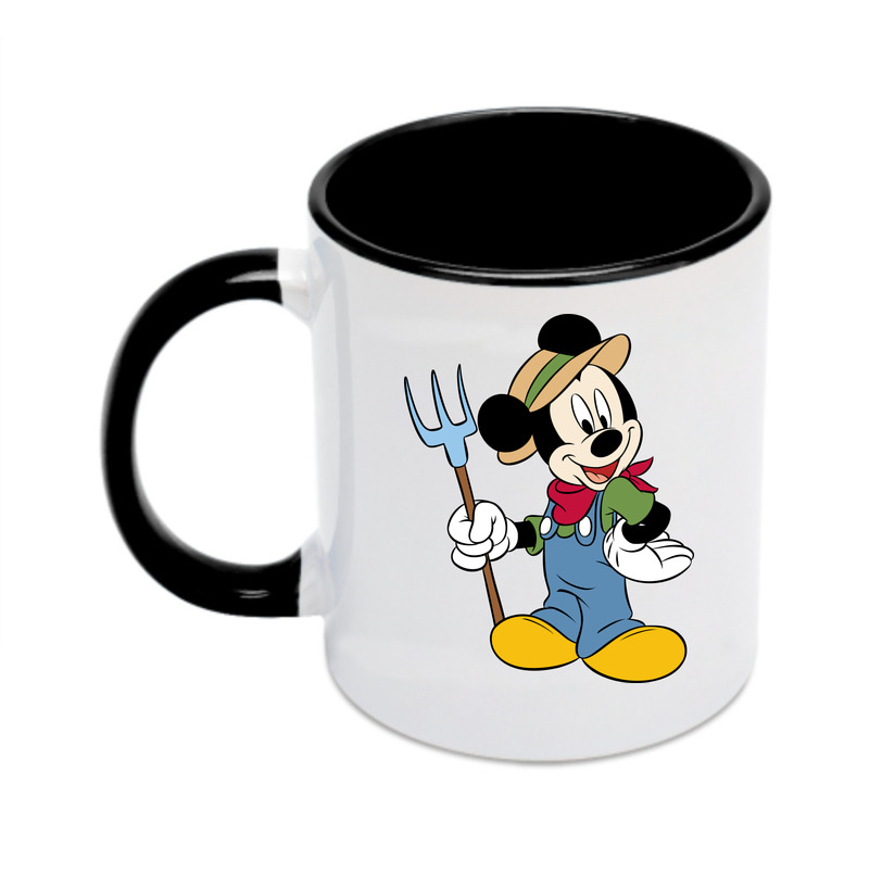 （画像用） ミッキーマウス Mickey Mouse カラーマグカップ