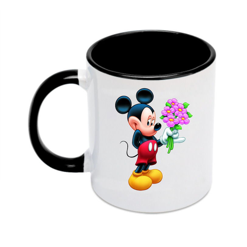 （画像用） ミッキーマウス Mickey Mouse カラーマグカップ