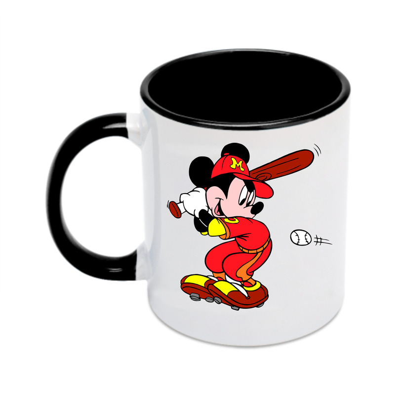 （画像用） ミッキーマウス Mickey Mouse カラーマグカップ