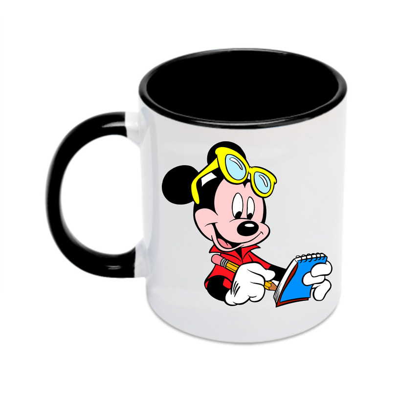 （画像用） ミッキーマウス Mickey Mouse カラーマグカップ