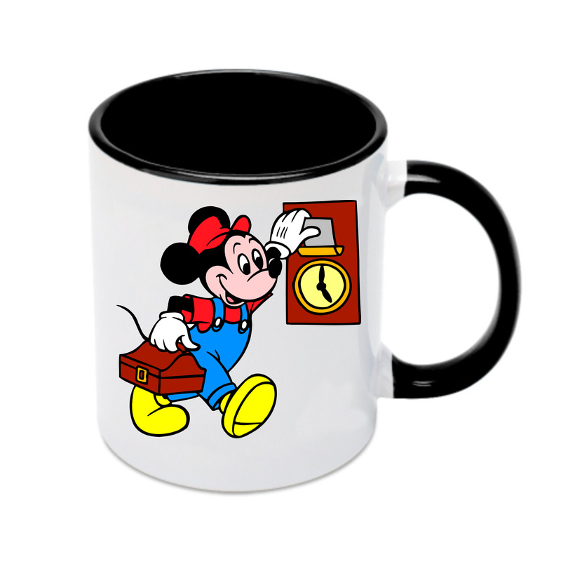 （画像用） ミッキーマウス Mickey Mouse カラーマグカップ