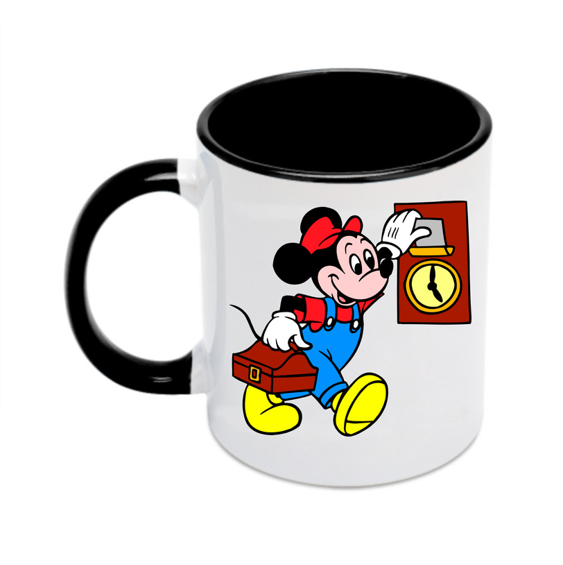 （画像用） ミッキーマウス Mickey Mouse カラーマグカップ