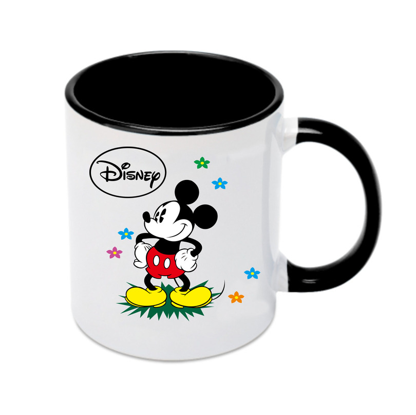 （画像用） ミッキーマウス Mickey Mouse カラーマグカップ