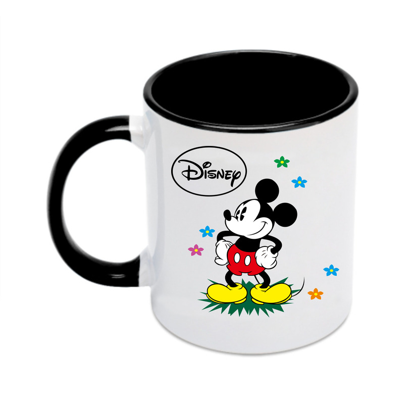 （画像用） ミッキーマウス Mickey Mouse カラーマグカップ