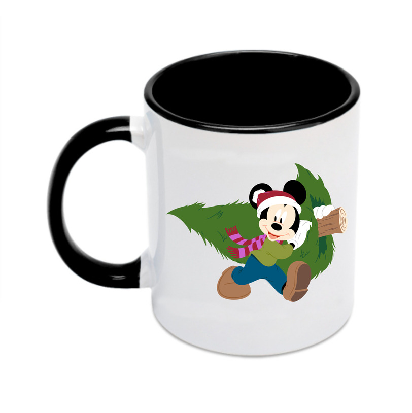 （画像用） ミッキーマウス Mickey Mouse カラーマグカップ