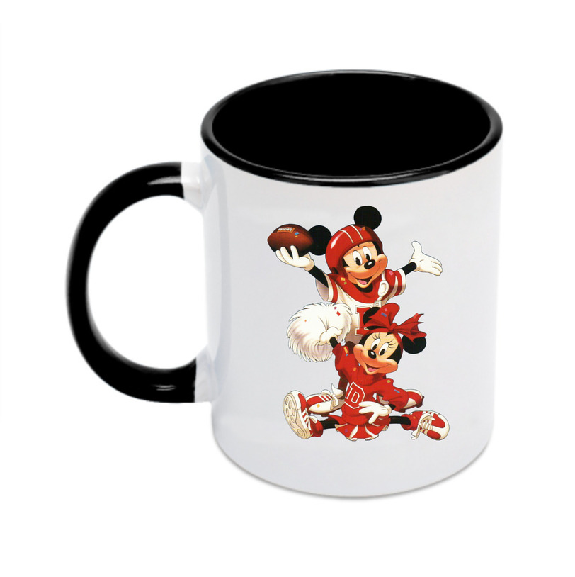 （画像用） ミッキーマウス Mickey Mouse カラーマグカップ