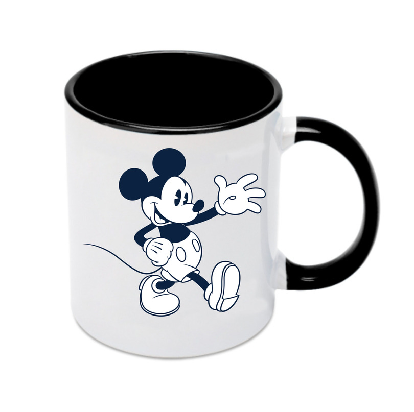 （画像用） ミッキーマウス Mickey Mouse カラーマグカップ