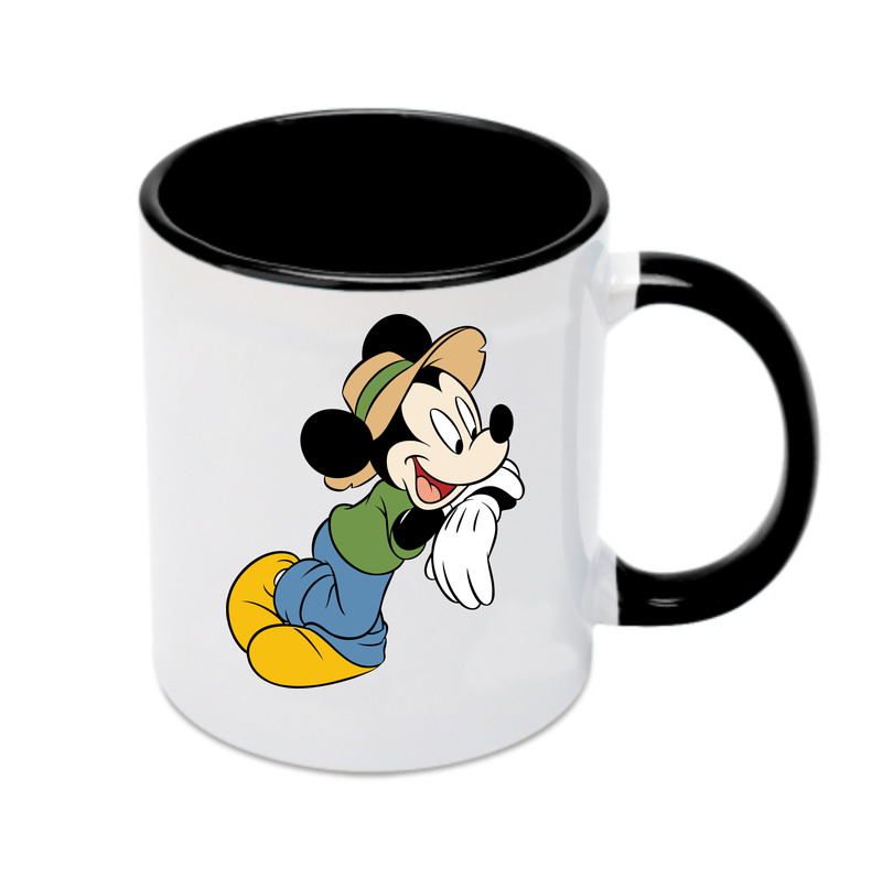（画像用） ミッキーマウス Mickey Mouse カラーマグカップ