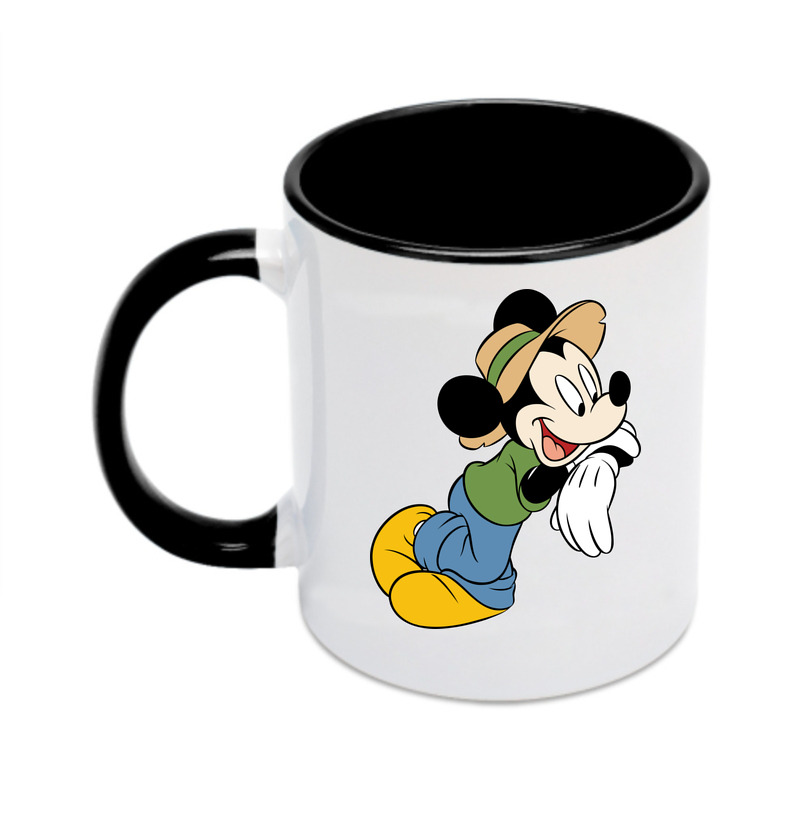（画像用） ミッキーマウス Mickey Mouse カラーマグカップ