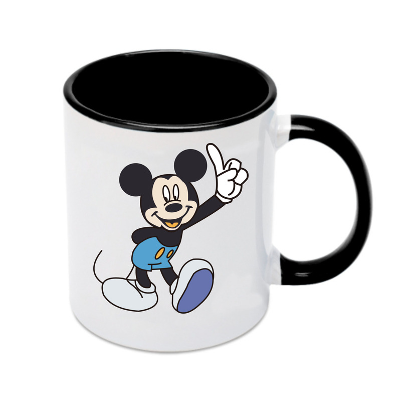 （画像用） ミッキーマウス Mickey Mouse カラーマグカップ