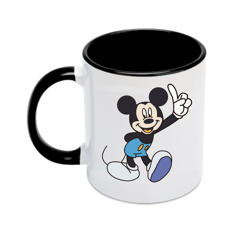 （画像用） ミッキーマウス Mickey Mouse カラーマグカップ