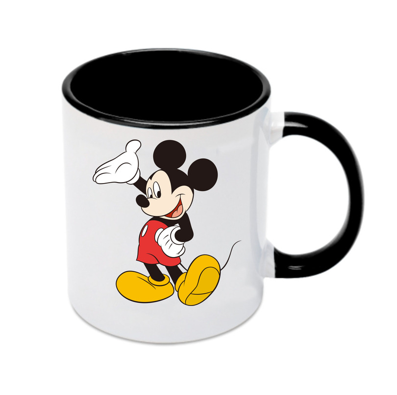 （画像用） ミッキーマウス Mickey Mouse カラーマグカップ