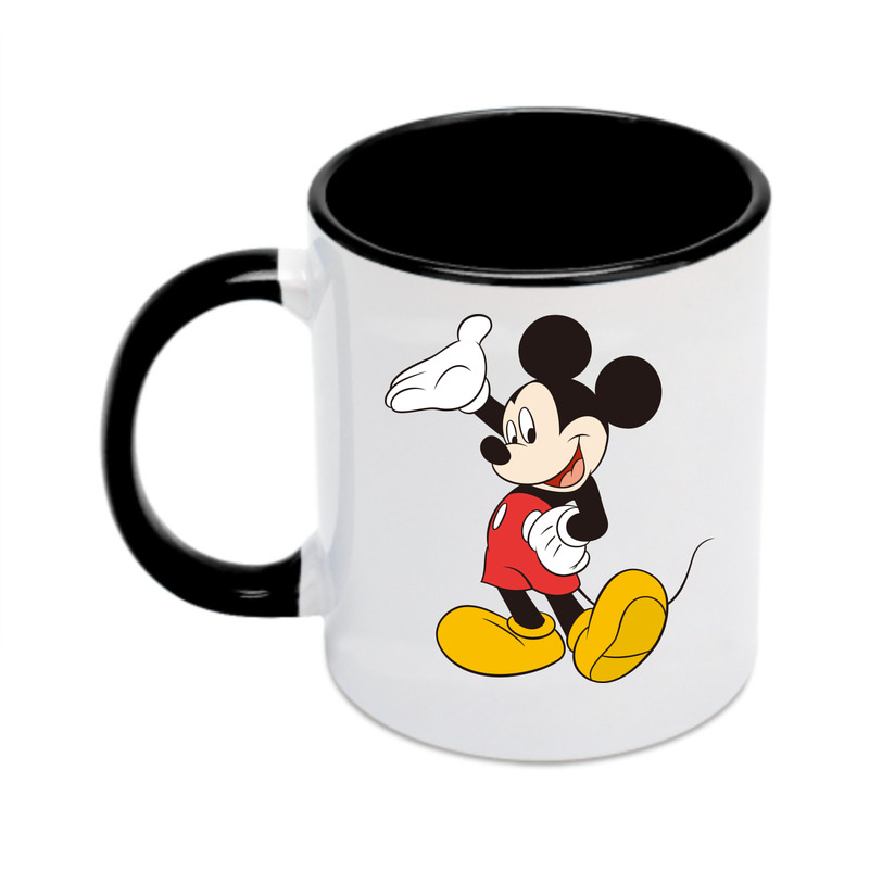 （画像用） ミッキーマウス Mickey Mouse カラーマグカップ